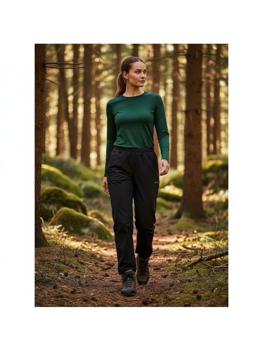 Eddie Bauer Black Hiking Pants Size XL
